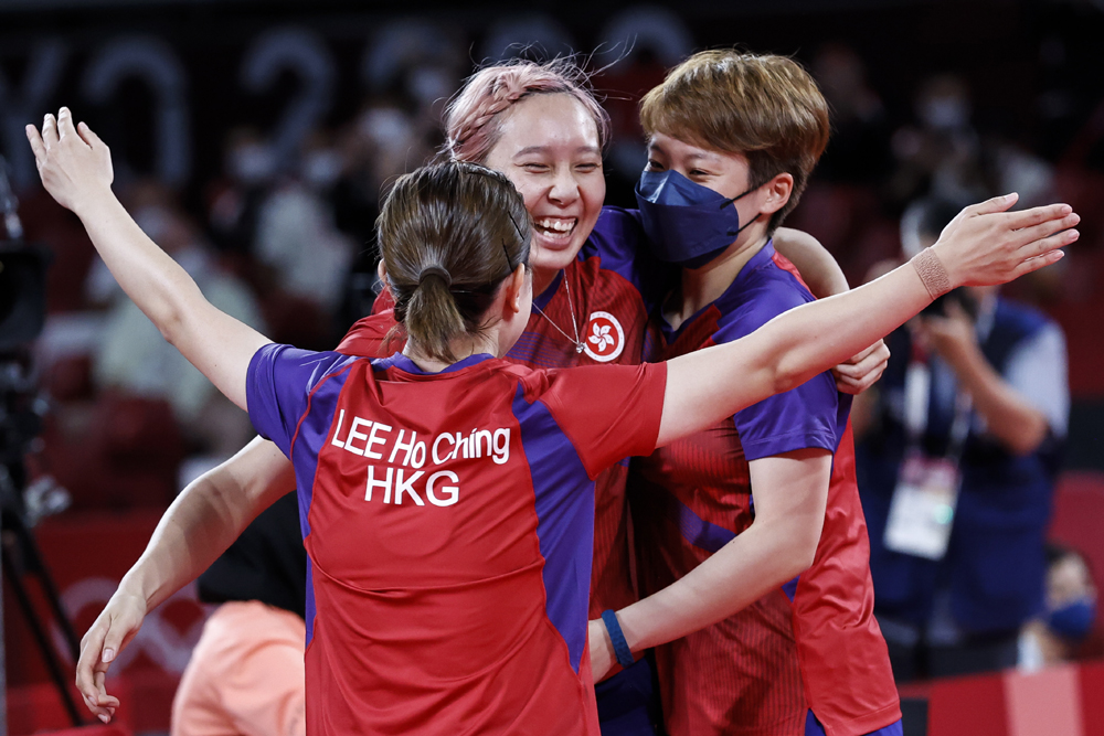 【飞跃东奥】变阵胜德国 香港女乒不“铜”反响
